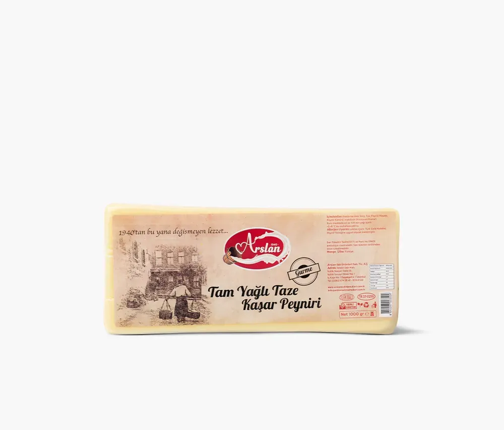 Arslan Gurme Kaşar Peyniri 1000g