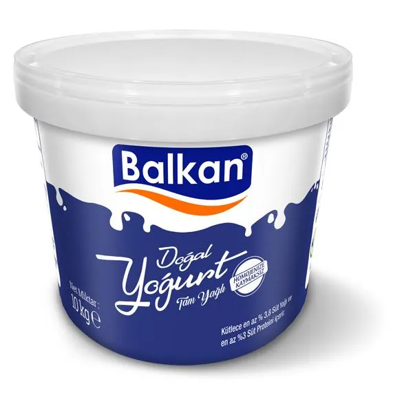 Balkan Homojenize Yoğurt 10 kg