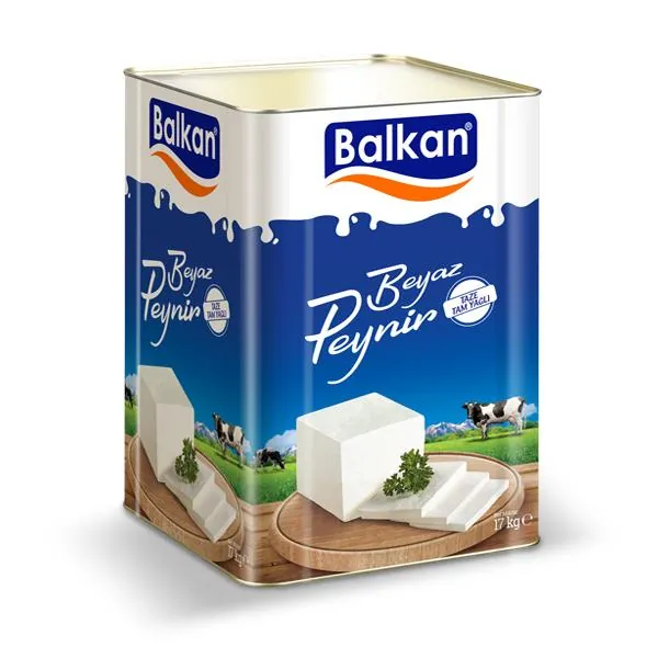 Balkan Tam Yağlı Beyaz Peynir 17 kg