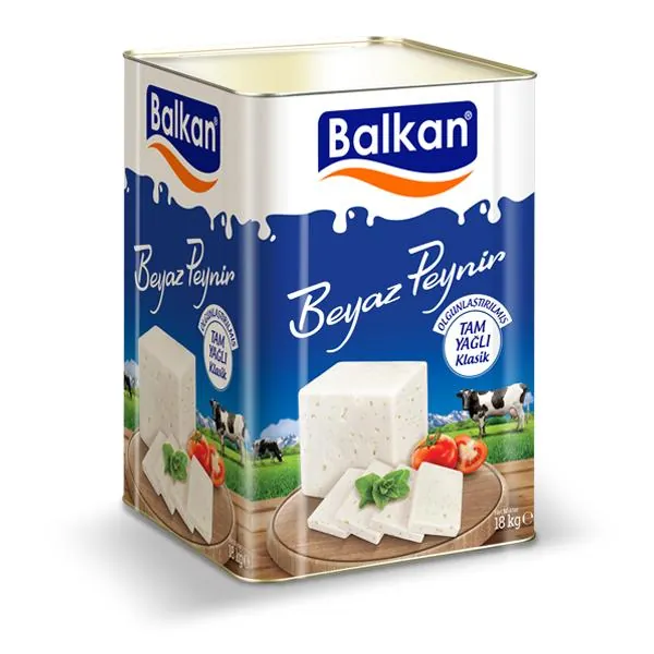 Balkan Olgunlaştırılmış Kls. Beyaz Peynir (Teneke) 18 kg
